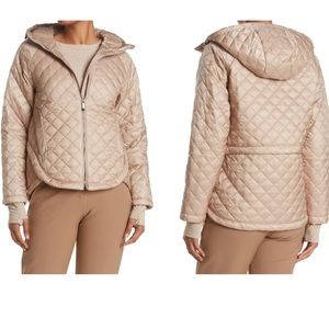 NWT BCBGMaxAzria Diamond Quilted Zip Front Jacket